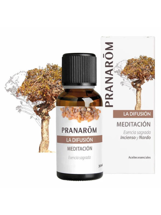 Pranarôm Méditation Diffusion Encens Sacré Huile Essentielle Bio 30ml