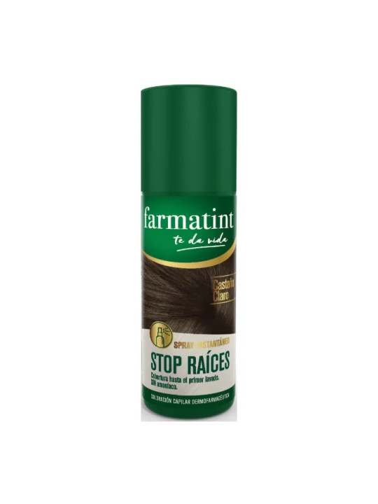 Farmatint Spray Stop Racines Châtain Clair 75ml