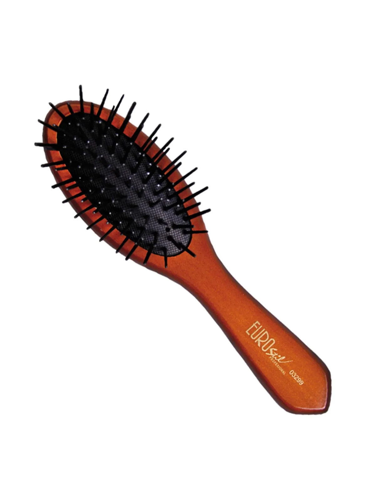 Eurostil Brosse Ovale Soufflante Picots Plastique Petite 1 unité