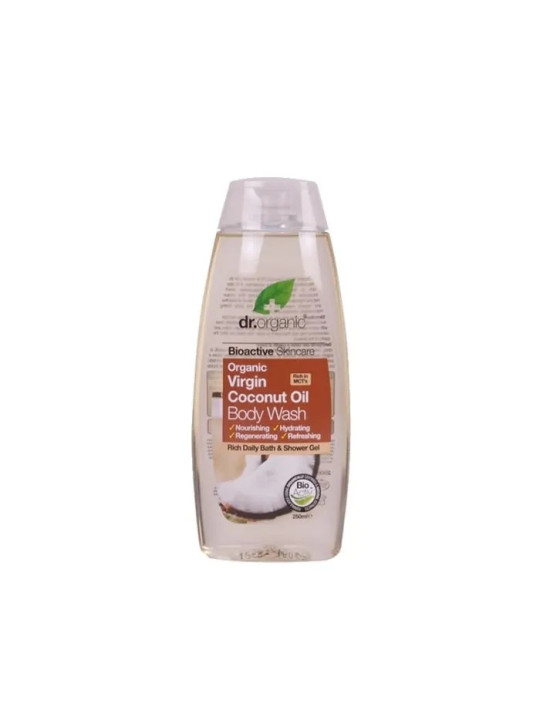 Dr Organic Virgin Coconut Oil Gel Bain et Douche 250ml