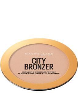 Maybelline City Bronzer & Contour Powder Makeup 250 Warm Medium 8g