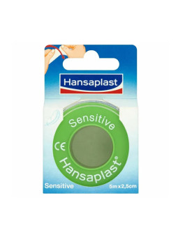 Hansaplast Ruban Adhésif Sensible 5m x 2,5cm