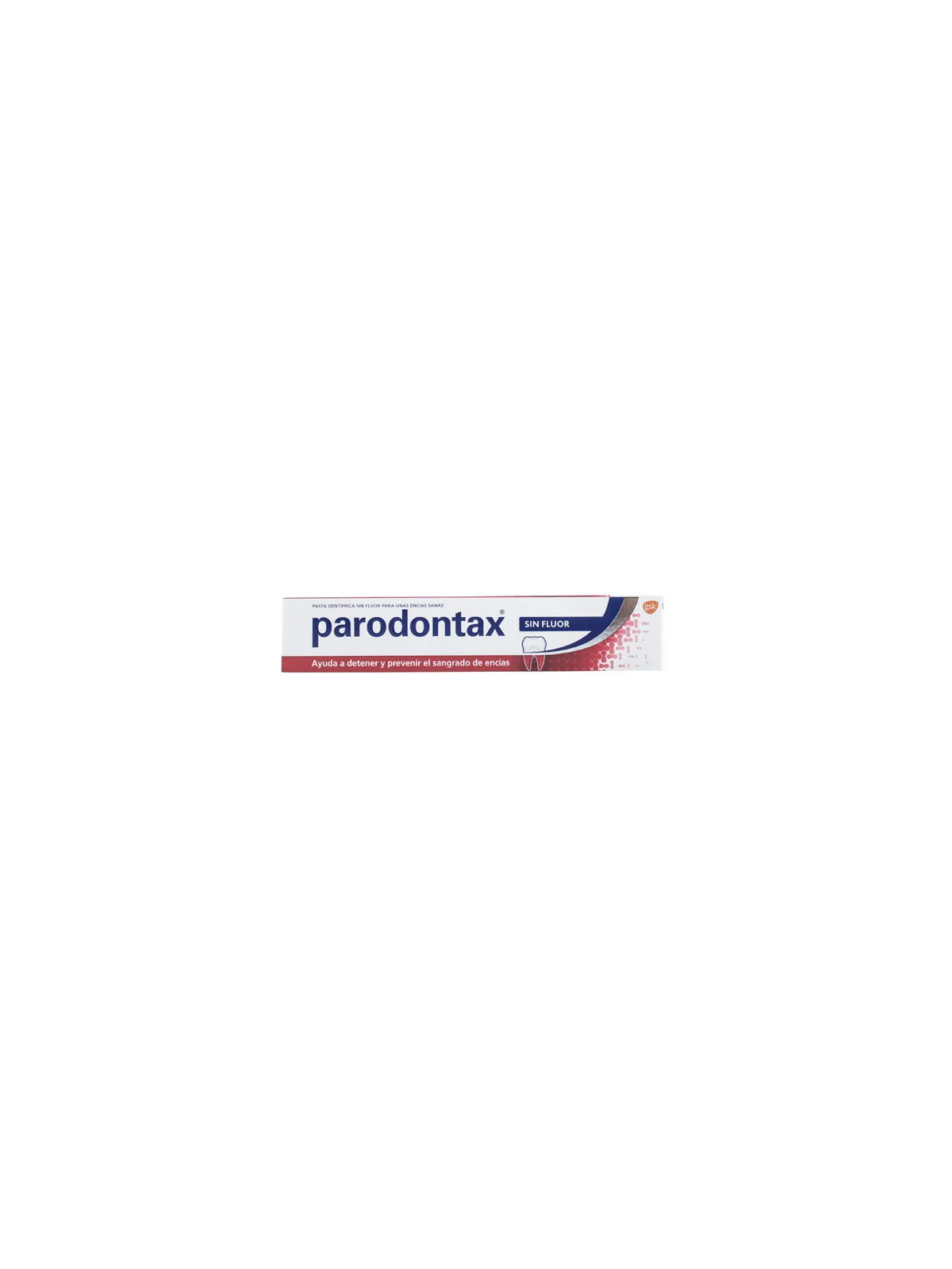 Parodontax Dentifrice Soin des Gencives Sans Fluor 75ml