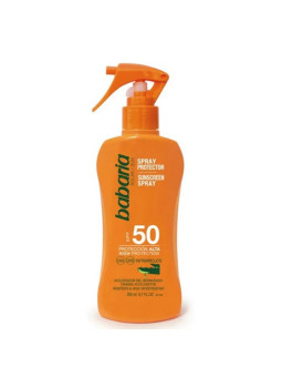 Babaria Lait Solaire à l'Aloe Vera SPF50 200ml