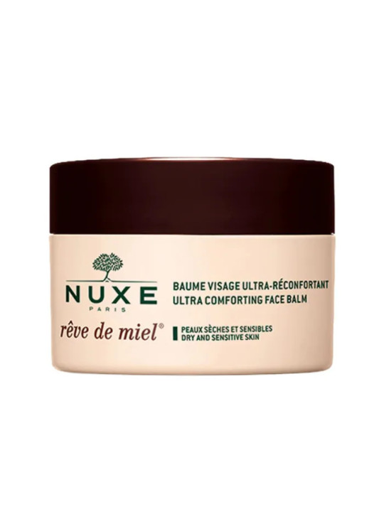 Nuxe Rêve de Miel Baume Visage Peaux Sèches et Sensibles 50ml