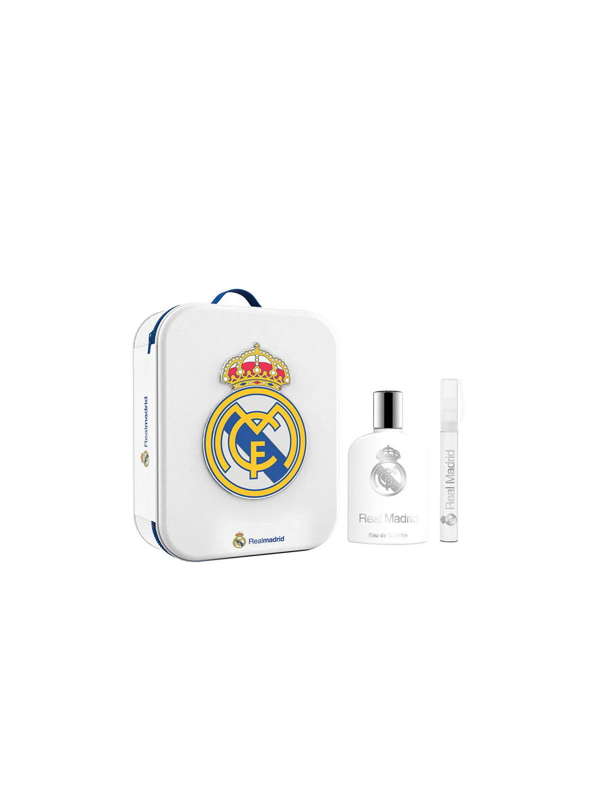 Real Madrid Eau de Toilette Vaporisateur 100ml Coffret 3 Produits