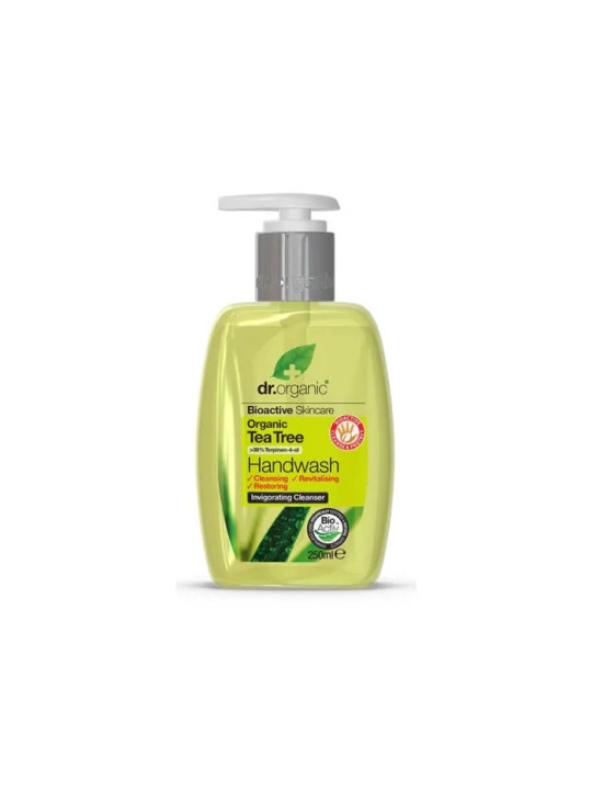 Dr. Organic Savon Liquide Mains au Tea Tree 250ml