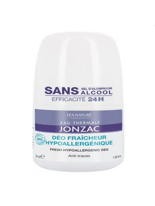 Jonzac Rehydrate Déodorant Fraîcheur Haute Tolérance 50ml