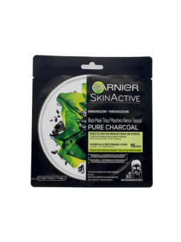 Garnier SkinActive Black Mask Tissu Pure Charbon 1 Unité