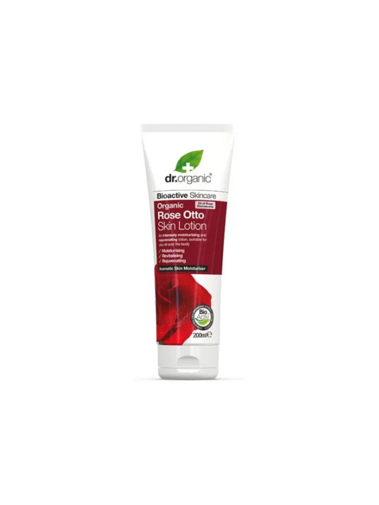 Dr. Organic Rose Otto Lotion Corporelle 200ml