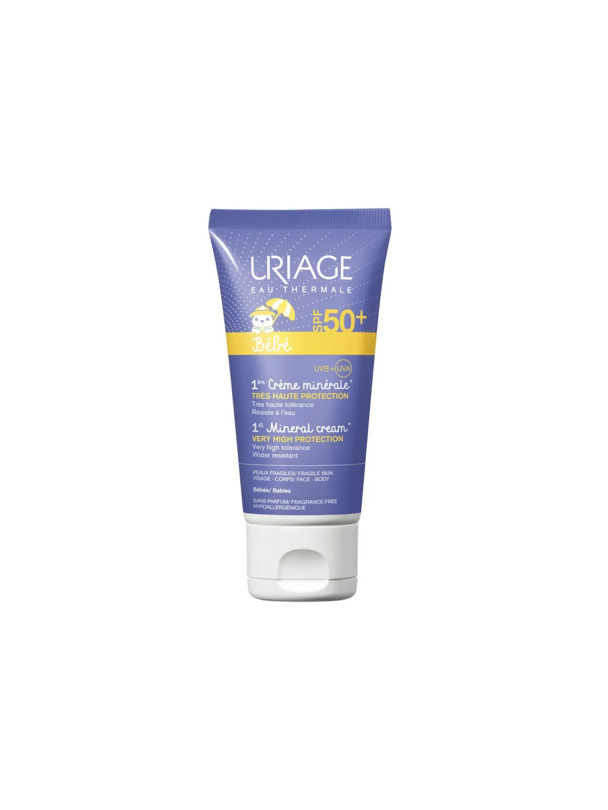 Uriage Baby Crème Minérale SPF50+ 50ml