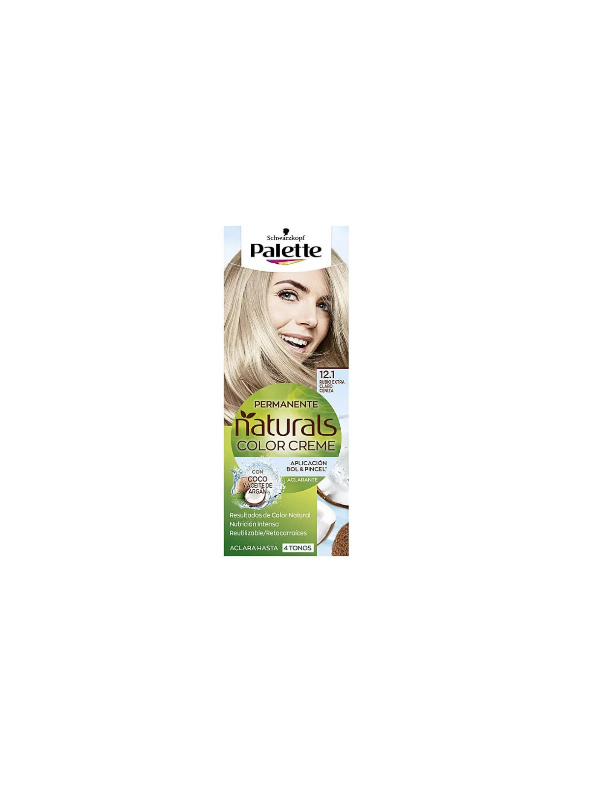 Schwarzkopf Palette Naturals Color Creme 12.1 Blond Très Clair Cendré