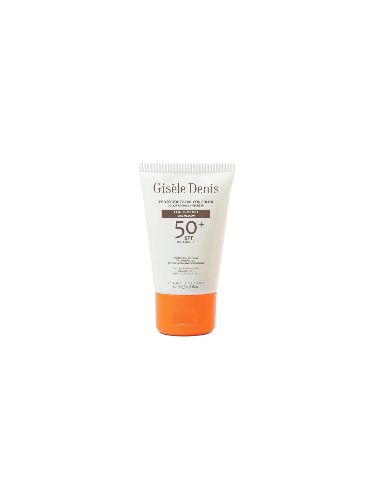 Gisèle Denis Crème Solaire Visage Teintée Fair/Medium SPF50 40ml