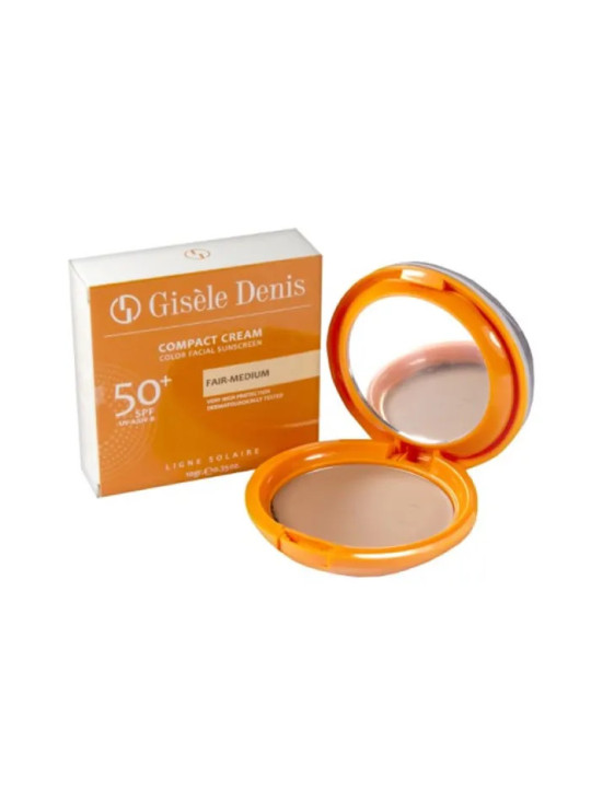 Gisèle Denis Crème Solaire Compacte Visage SPF50+ Fair-Medium 10g