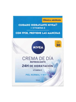 Nivea Soin de Jour Hydratant SPF30 Peaux Normales et Mixtes 50ml