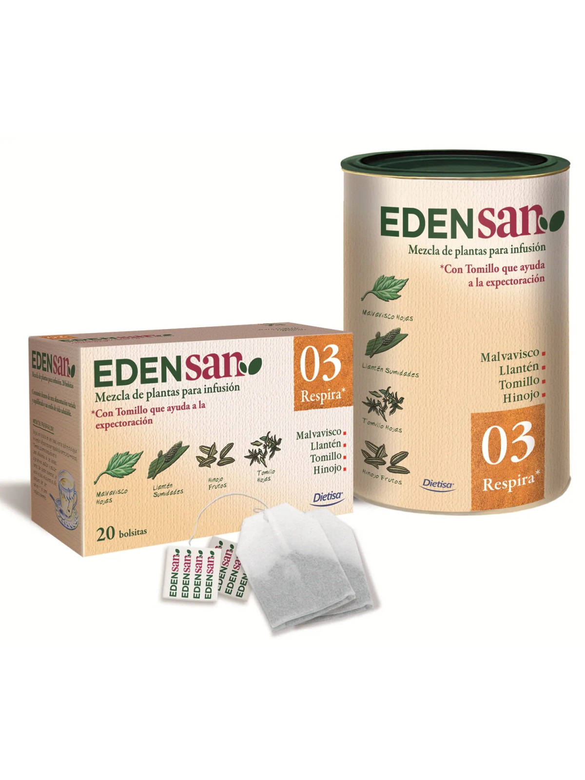 Dietisa Edensan 03 Respira 20 Sachets