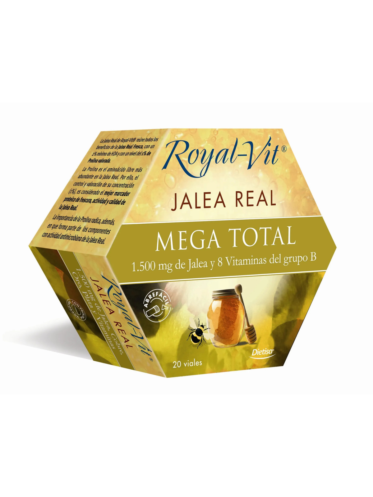 Dietisa Royal Vit Mega Total 1500mg 20 Ampoules