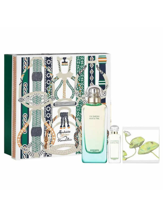 Hermès Un Jardin Sur Le Nil Eau De Toilette Spray 100ml Coffret 3 Produits