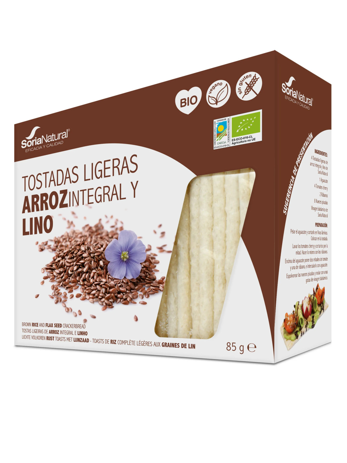 Alecosor Bio Toasts de Riz et Lin