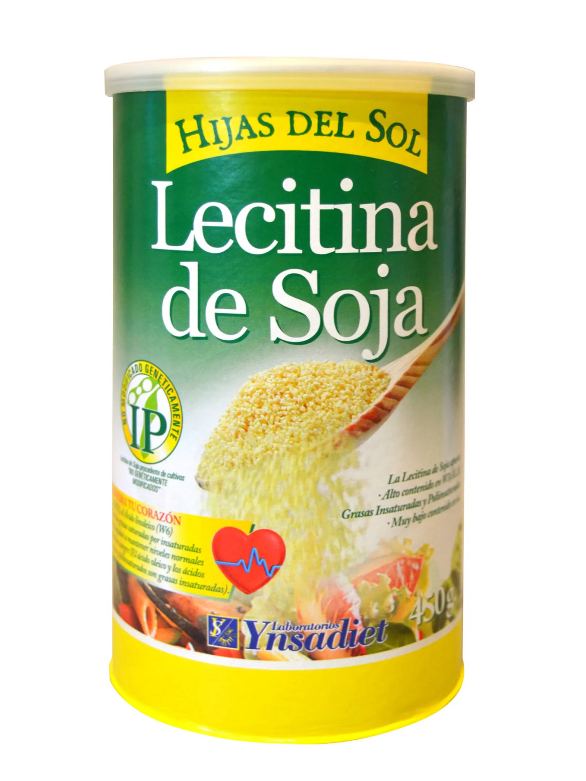 Ynsadiet Lécithine de Soja Granulée Sans OGM 450 g