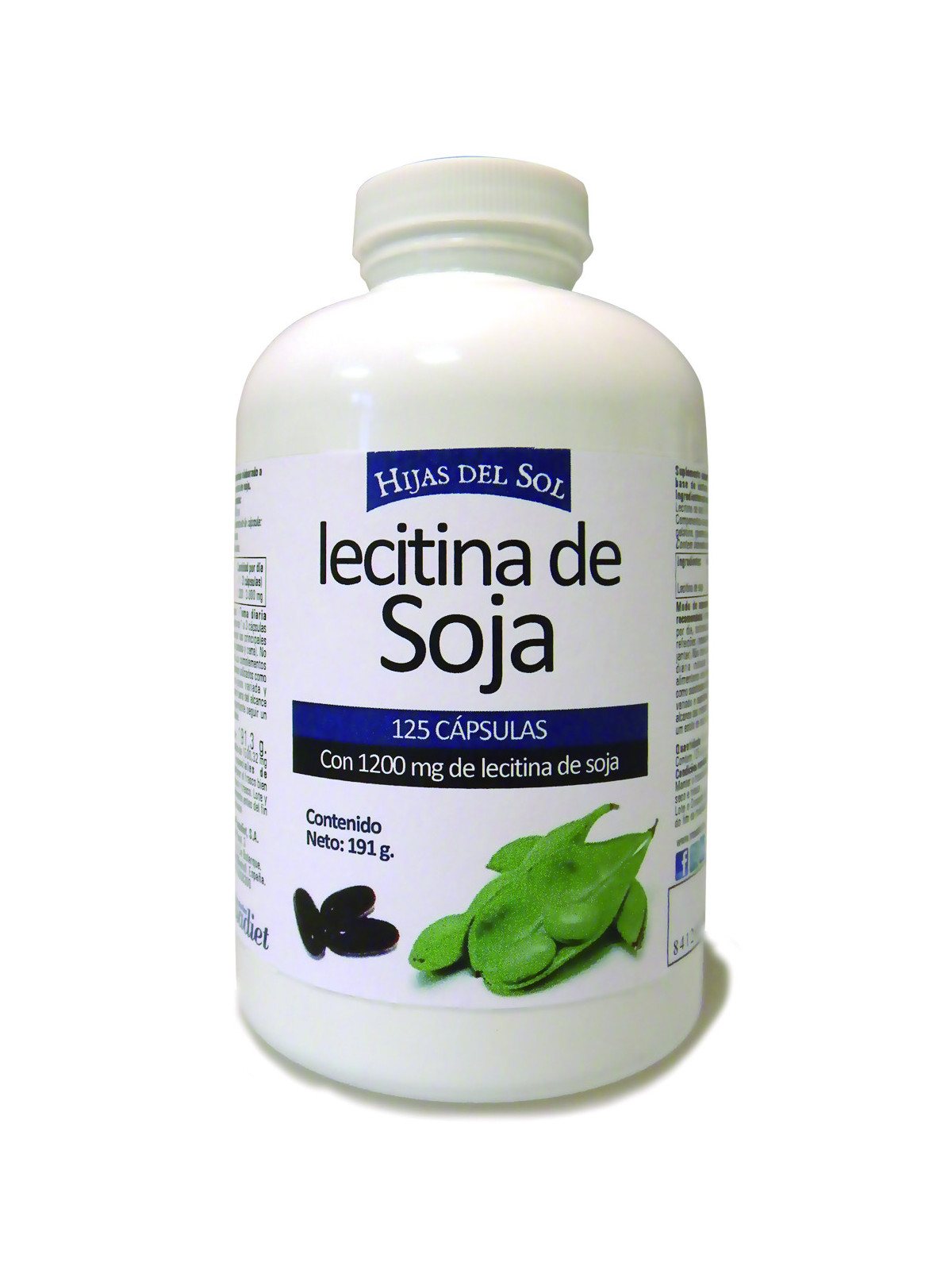 Ynsadiet Lécithine 1200 mg 125 Perles