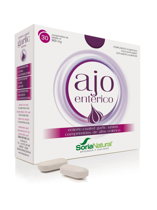 Soria Ail Entérique 30 Comprimés