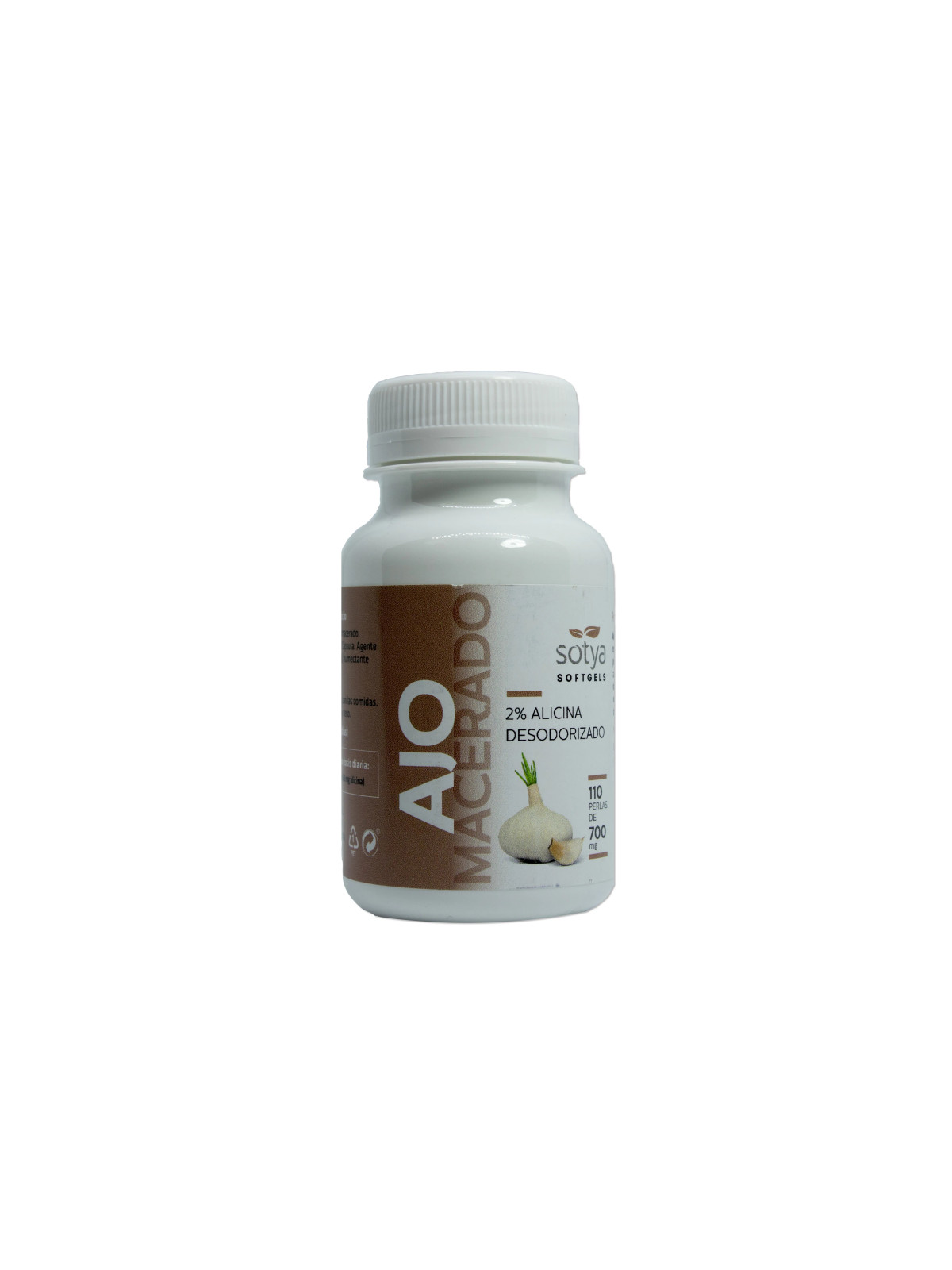 Sotya Ail Macéré 700mg 110 Perles