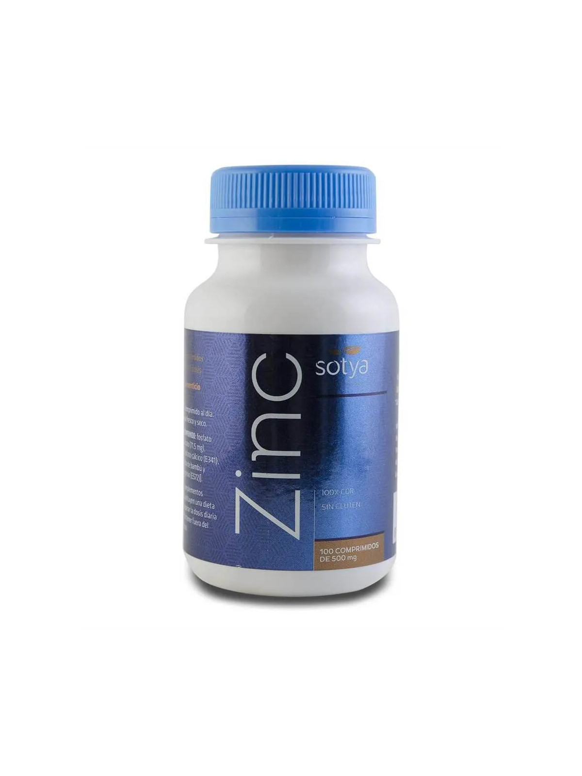 Sotya Zinc 500 mg 100 Comprimés
