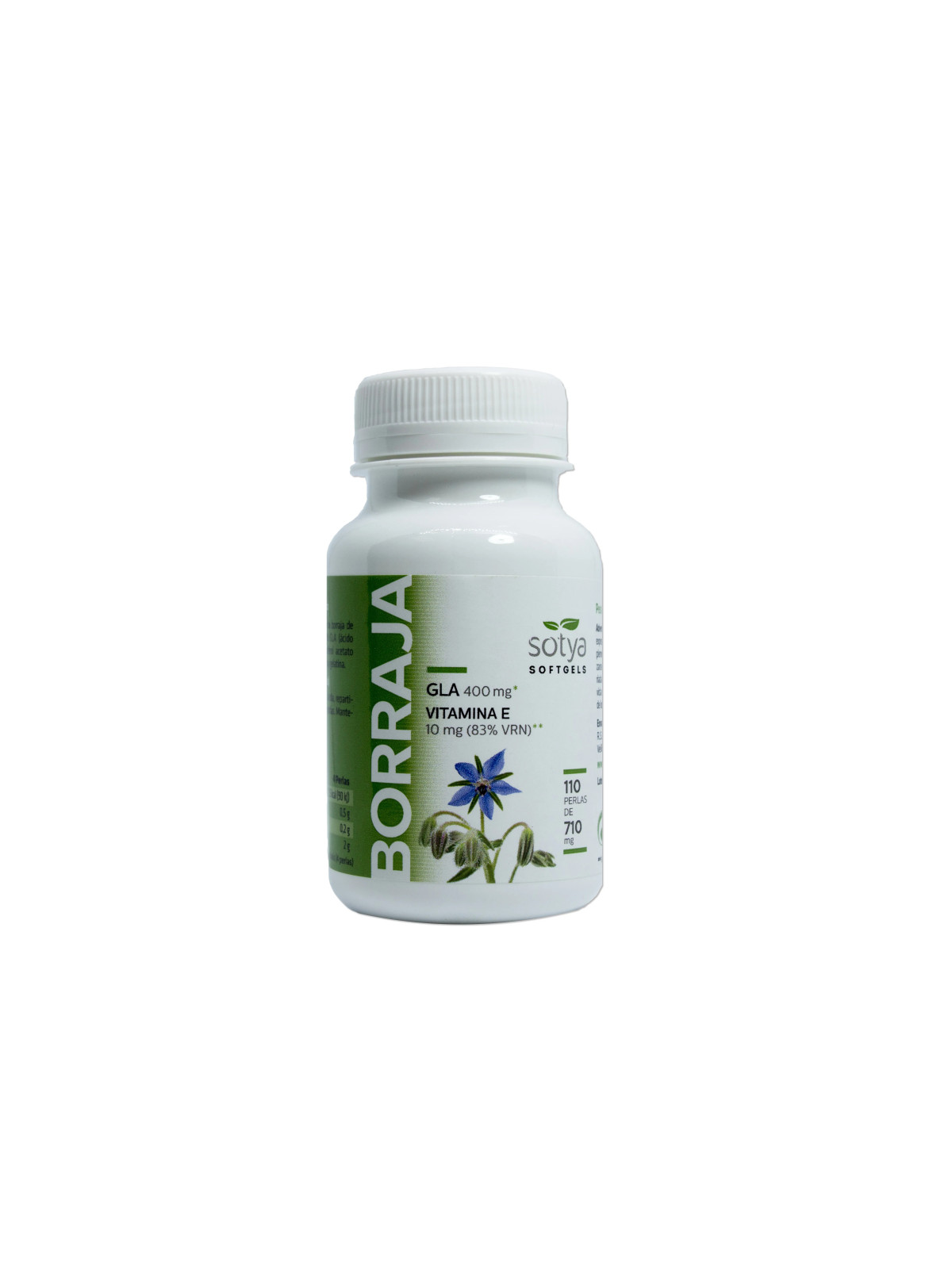 Sotya Bourrache Vitamine E 110 Perles de 710 mg