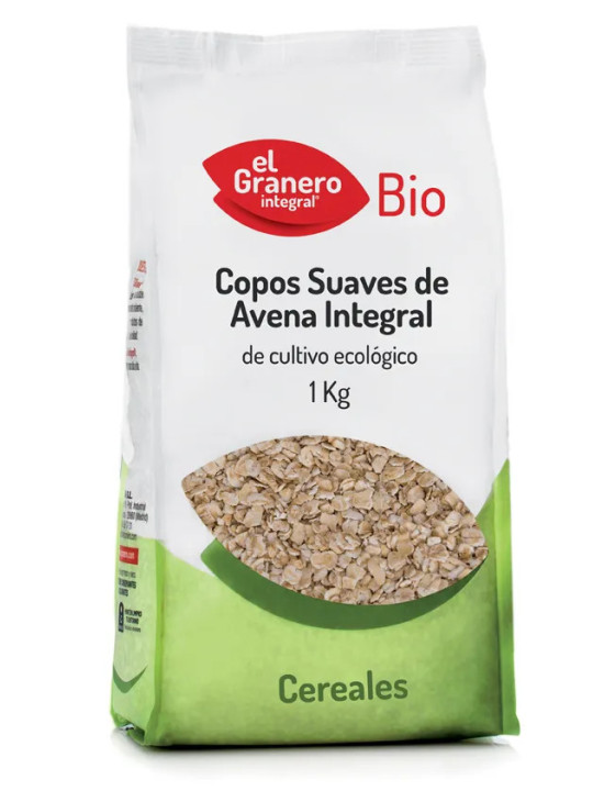 Granero Flocons d'Avoine Fins Complets Bio 1kg