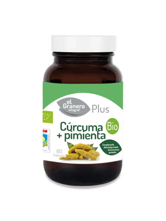 GRANERO S Curcuma Poivre Bio 440mg 60 Gélules