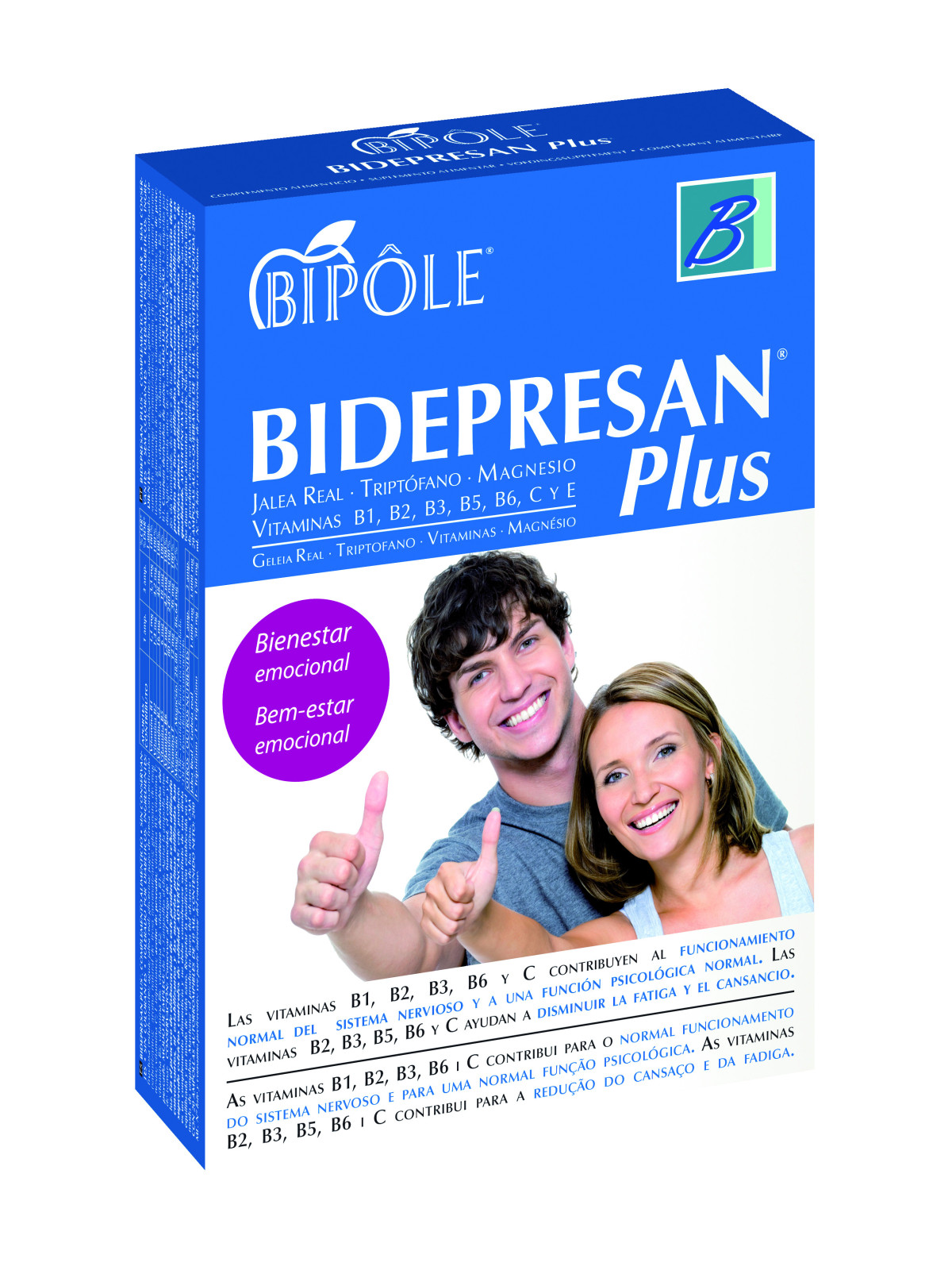 Intersa Bipole Bidepresan Plus 20 Flacons de 15ml