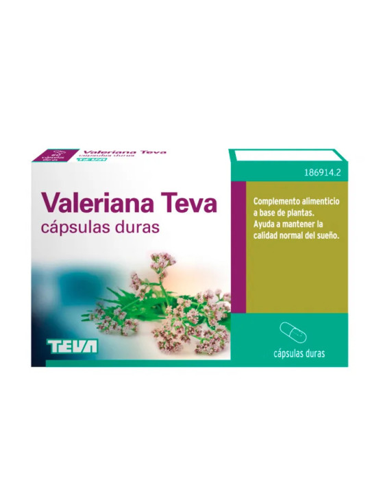 TEVA PHARMA Valériane 200mg 60 Unités