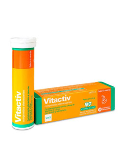 Teva Vitactiv 15 Comprimés Effervescents 60g