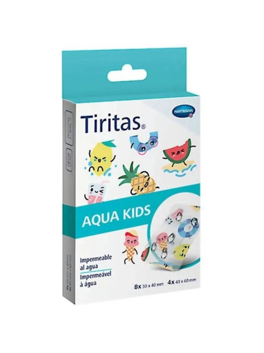 Hartmann Pansements Adhésifs Aqua Kids 2 Tailles 12U