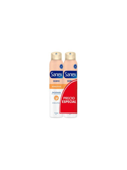 Sanex Déodorant Sensitive Spray 200ml Lot de 2