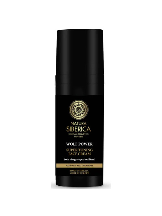 Natura Siberica Wolf Power Crème Visage Super Tonifiante 50ml