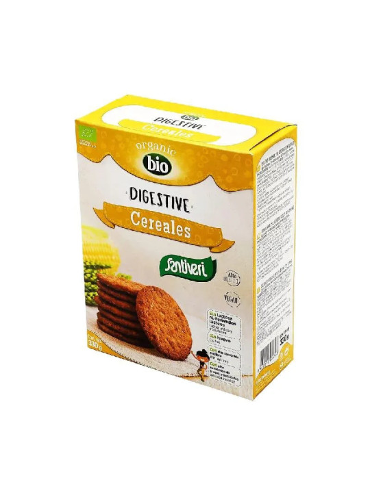Santiveri Biscuits Digestifs aux Céréales Bio 330g