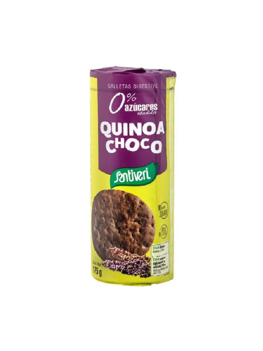 Santiveri Biscuits Digestifs au Quinoa et au Chocolat 175g
