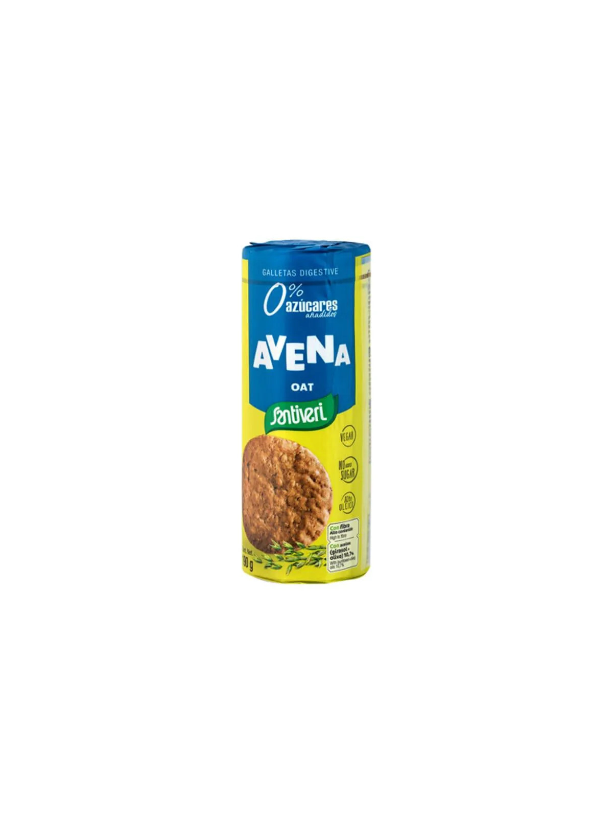 Santiveri Biscuits Digestifs aux Flocons d'Avoine 190g