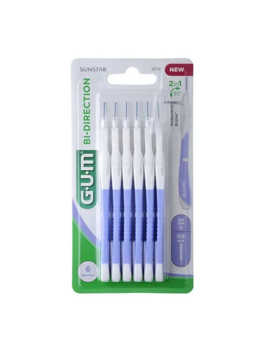 Gum Bi-Direction XS 0,6mm 6 Unités