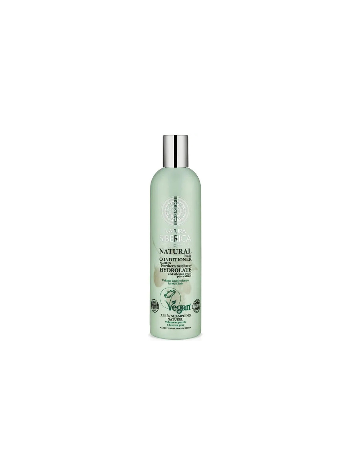 Natura Siberica Après-Shampooing Naturel Volume et Fraîcheur 400ml