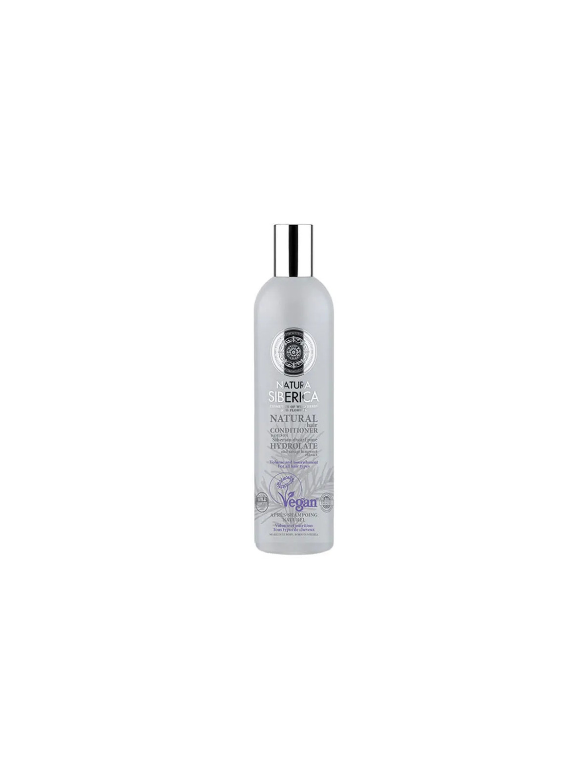 Natura Siberica Après-Shampooing Naturel Volume et Nutrition 400ml