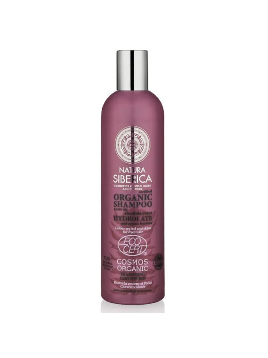 Natura Siberica Shampooing Bio Certifié Éclat Couleur 400ml