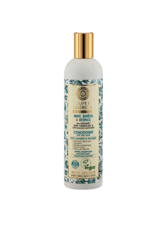 Natura Siberica Après-Shampooing Nettoyage Profond et Fraîcheur 400ml