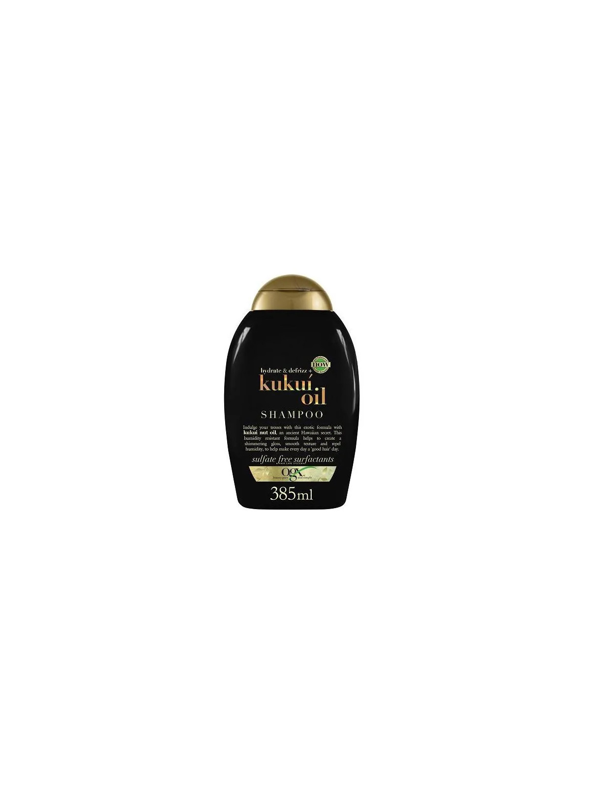 OGX Kukui Oil Shampooing Anti-Frisottis 385ml