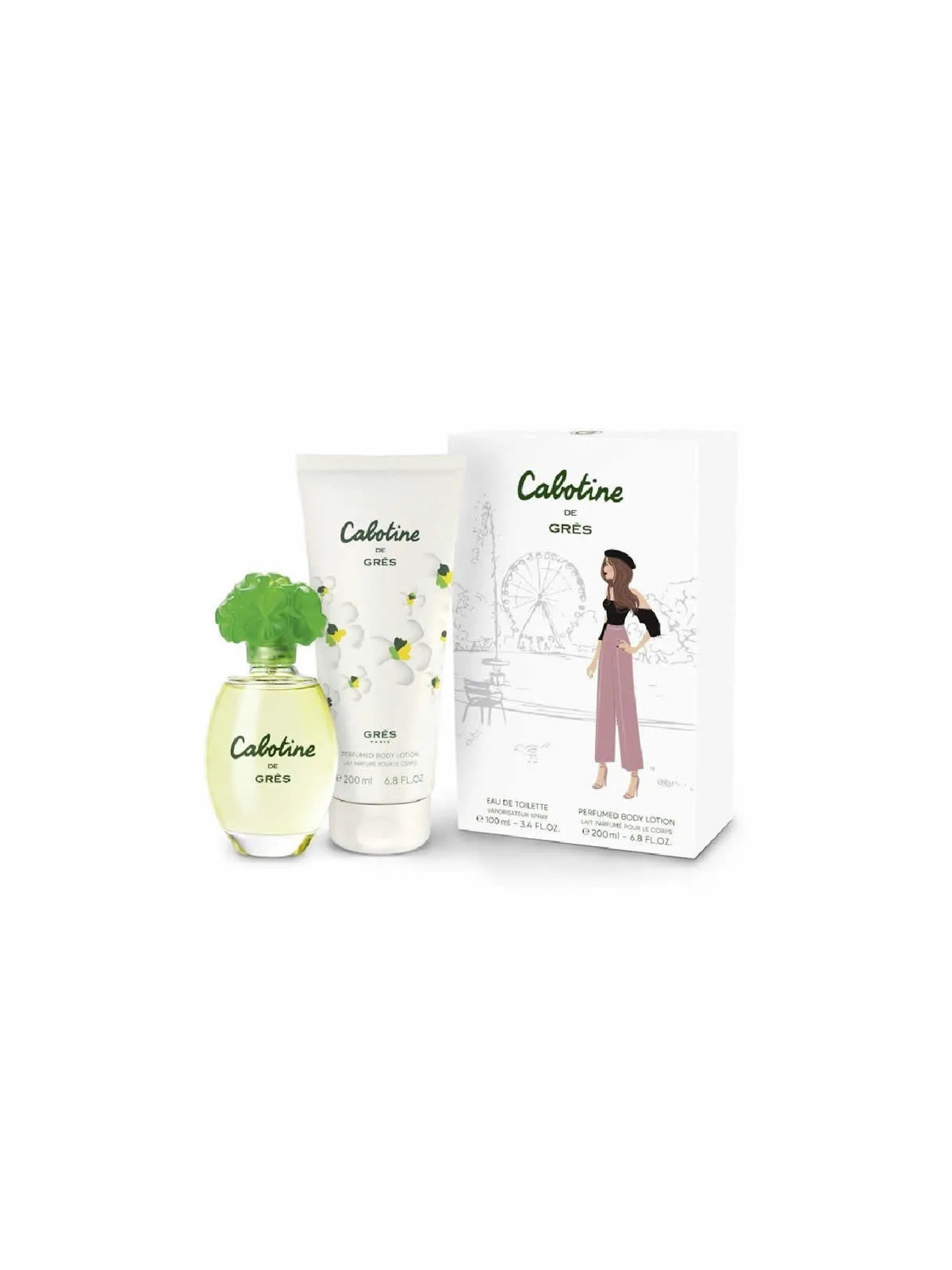 Grès Cabotine Eau de Toilette Vaporisateur 100ml Coffret 2 Produits