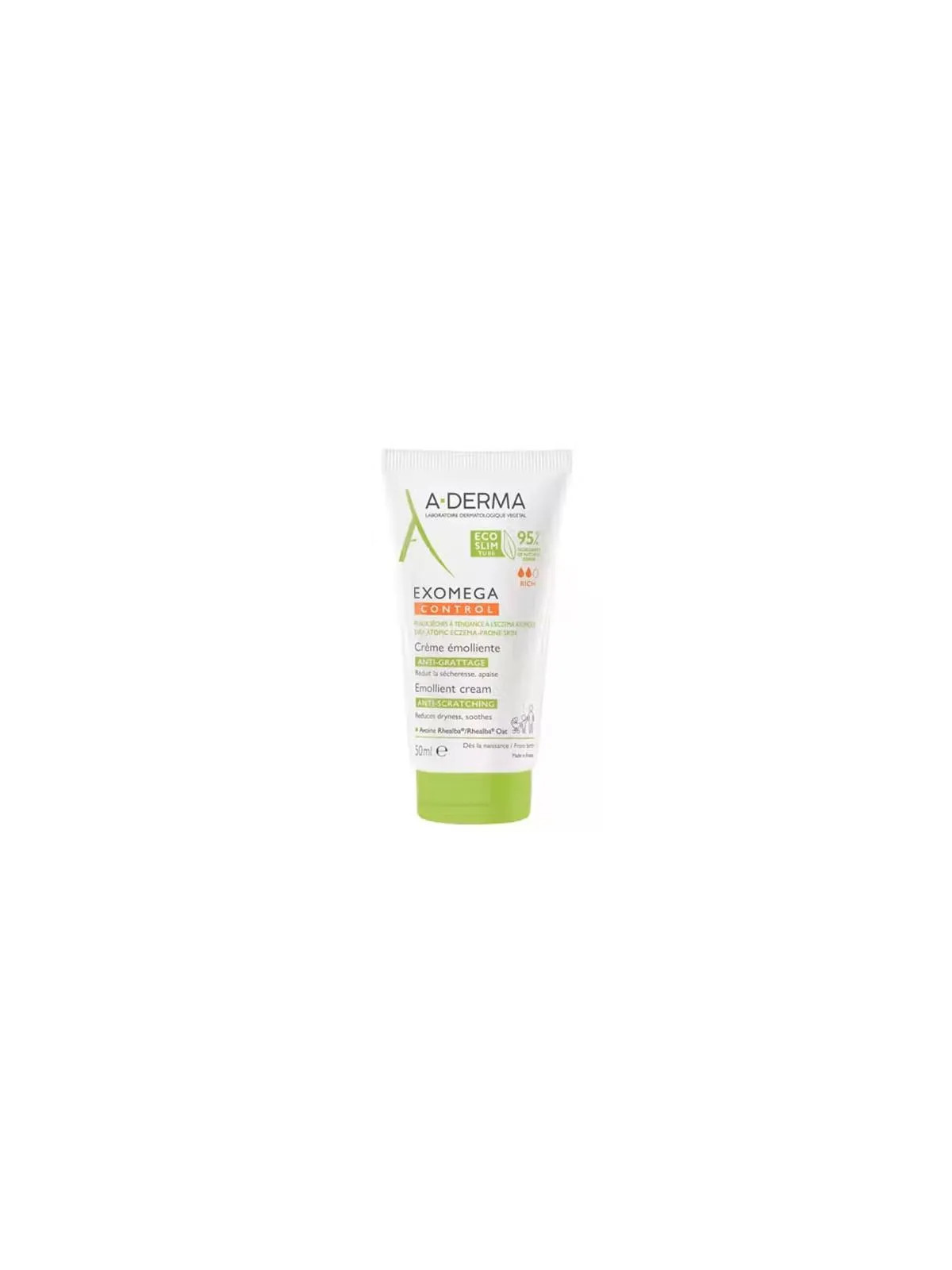 A-Derma Exomega Control Crème Émolliente Anti-Grattage 50ml