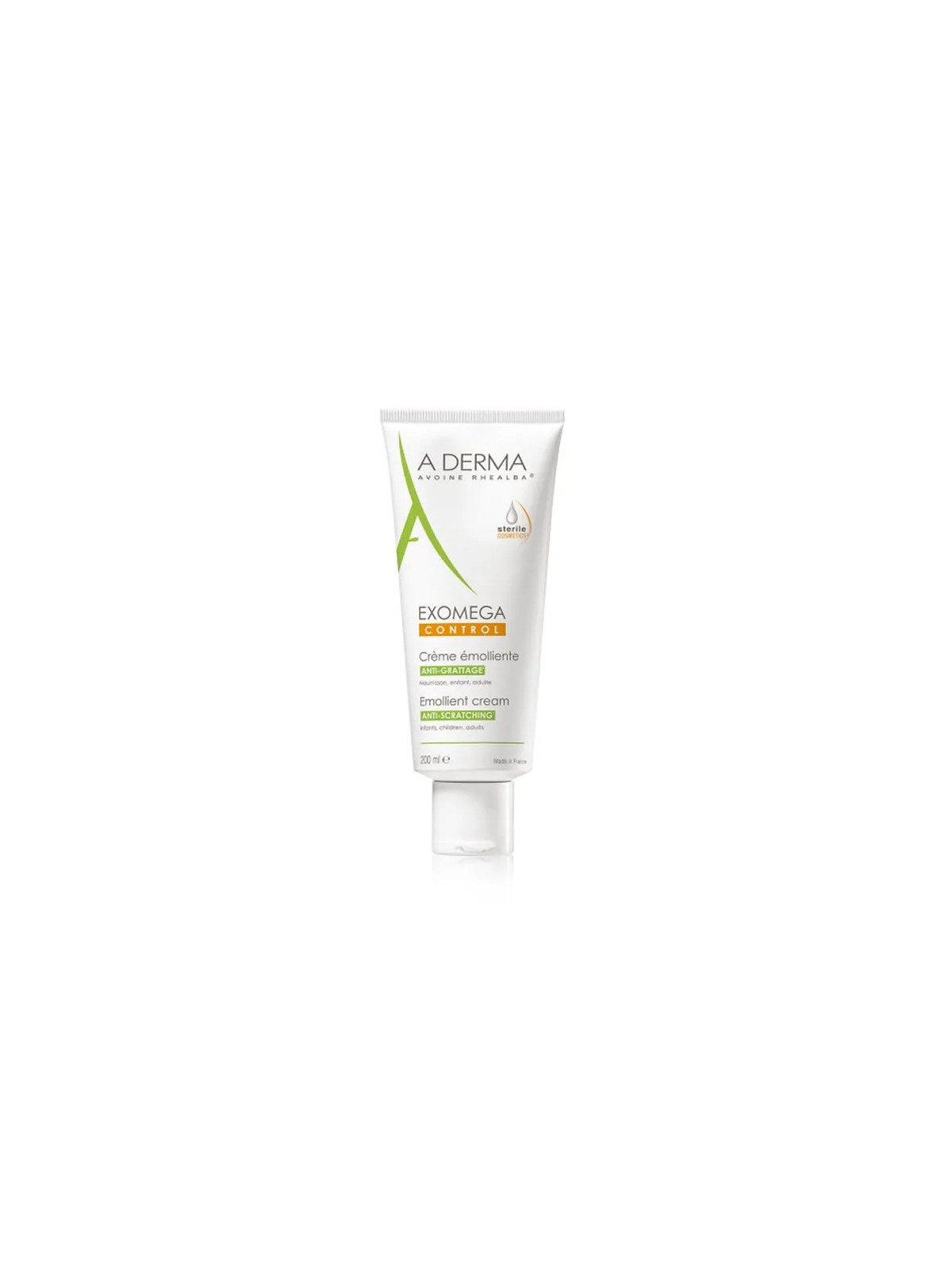 A-Derma Exomega Control Crème Émolliente 200ml