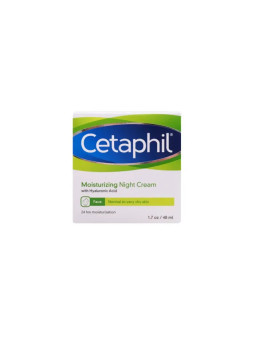 Cetaphil Crème Hydratante de Nuit Visage Peaux Normales à Sèches 48ml
